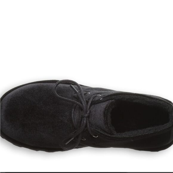 BearPaw Skye Black Velvet Bootie - Picture 3 of 13